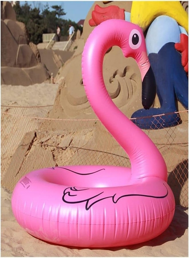 MATSON Animal Swimming Ring Adult Flamingo Inflatable Floating Row Swimming Ring Inflatable Swim Pool Floats Raft Swimming Fun Kid Water Sports Beach Ring Pool Raft - Image 4